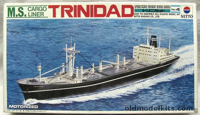 Nitto 1/450 M.S. Trinidad Cargoliner Motorized (Talbot / Taiko / Taimyr ) - (ex-Tamano / New Sun / Maule), 987-1500 plastic model kit
